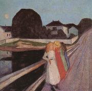 Edvard Munch Four Girl on the bridge oil painting picture wholesale